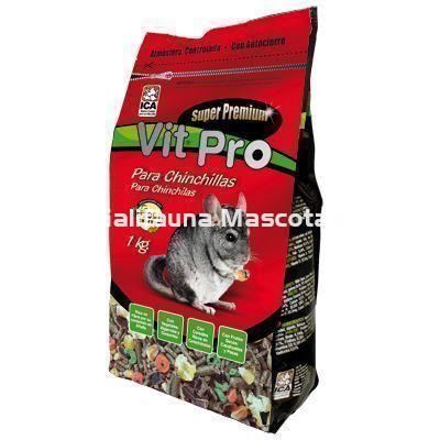 VITPRO Chinchillas. Alimento super premium para roedores. - Imagen 1