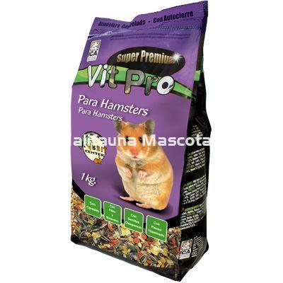 VITPRO Hamsters. Alimento super premium para roedores. - Imagen 1